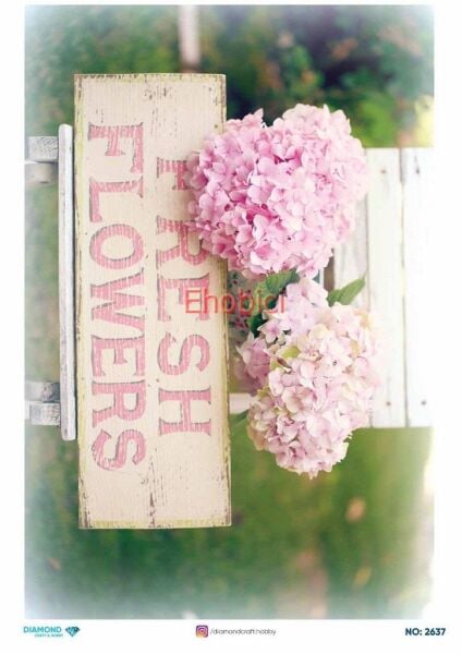 Diamond Pirinç Dekopaj Kağıdı - 2637