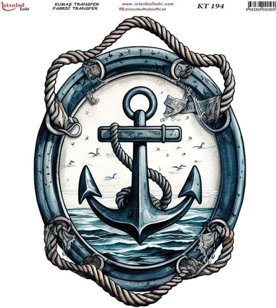 Kumaş Transfer Kağıdı 20x20cm KT-194