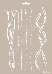 Cadence MA47 Mix Media Stencil