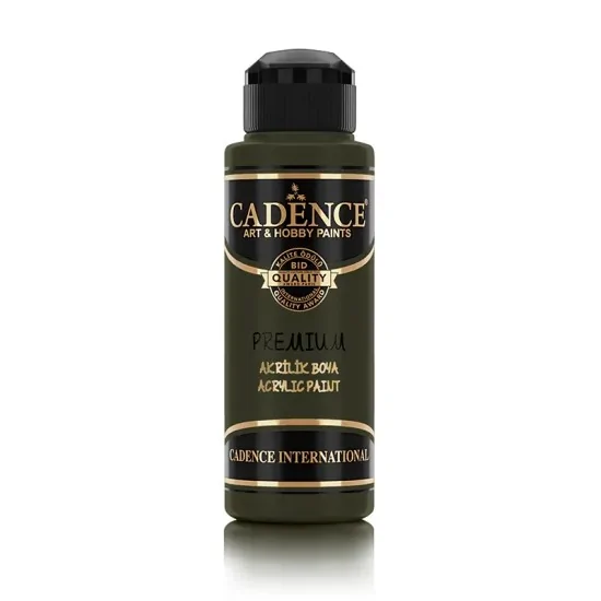 Cadence Akrilik Boya 8012 Haki Yeşili Ahşap Boyası 120ML