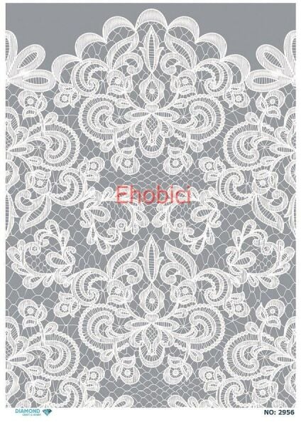 Diamond Pirinç Dekopaj Kağıdı - 2956