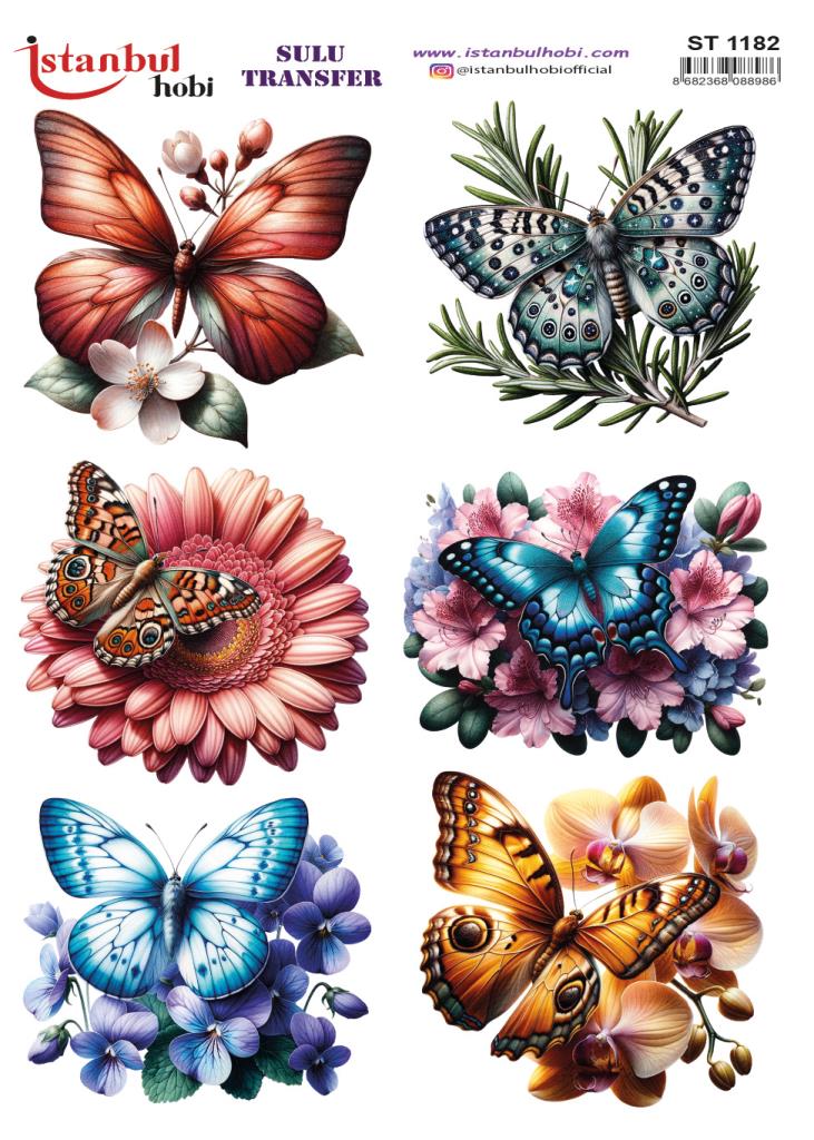 Sulu Transfer Kağıdı 25x35cm ST-1182