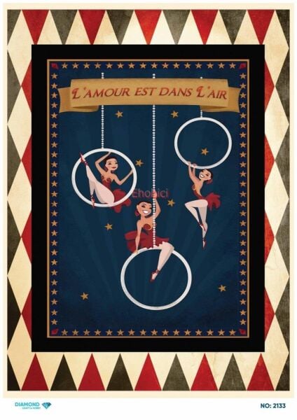 Diamond Pirinç Dekopaj Kağıdı - 2133