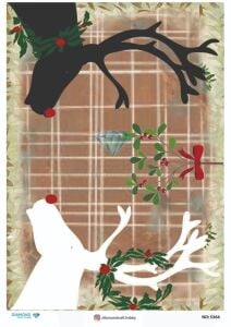 Diamond Pirinç Dekopaj Kağıdı - 5364