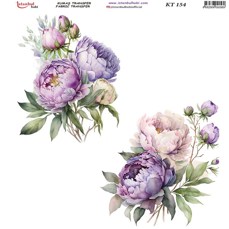 Kumaş Transfer Kağıdı 20x20cm KT-154