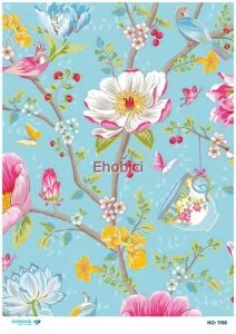 Diamond Pirinç Dekopaj Kağıdı - 1158