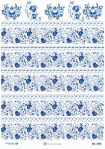 Diamond Pirinç Dekopaj Kağıdı - 3593