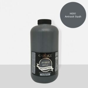 Cadence Hibrit Multisurface Boya 2000ml H-091 Antrasit Siyah (3 Kg)