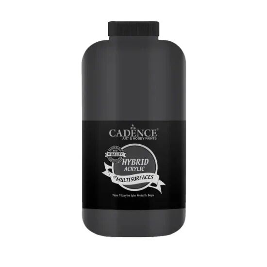 Cadence Hibrit Multisurface Boya 2000ml H-091 Antrasit Siyah (3 Kg)
