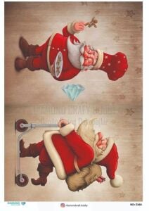 Diamond Pirinç Dekopaj Kağıdı - 5366