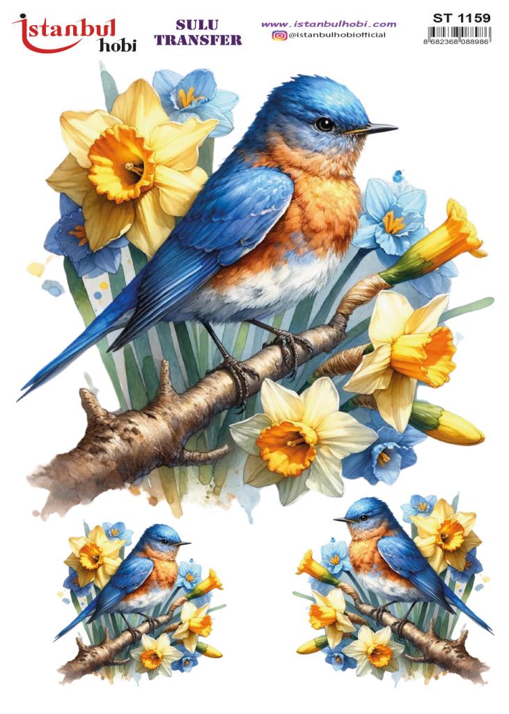 Sulu Transfer Kağıdı 25x35cm ST-1159