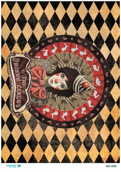 Diamond Pirinç Dekopaj Kağıdı - 2136