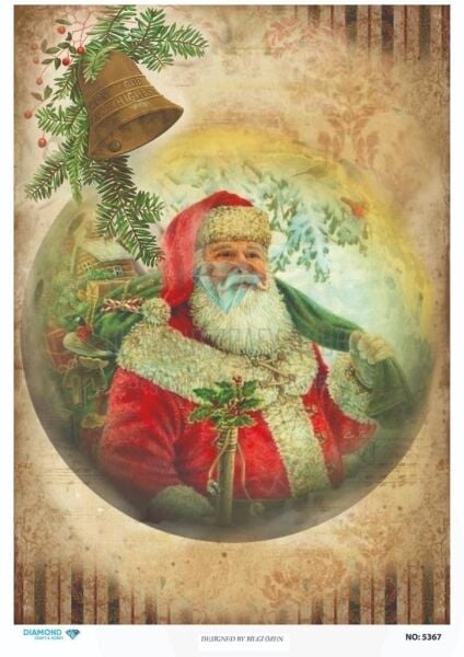 Diamond Pirinç Dekopaj Kağıdı - 5367