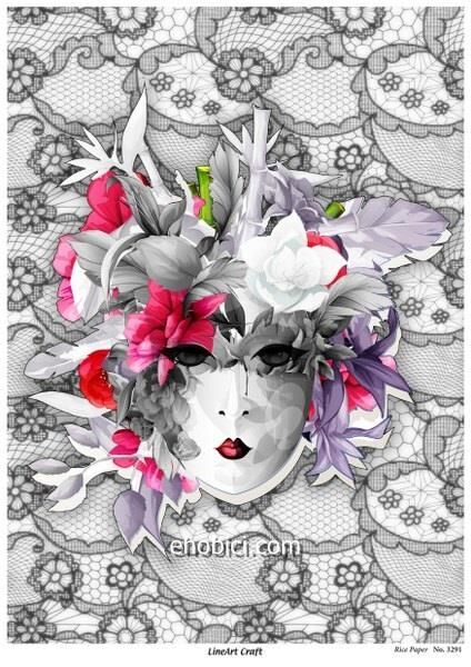 Lineart Pirinç Dekopaj Kağıdı Model - 3291