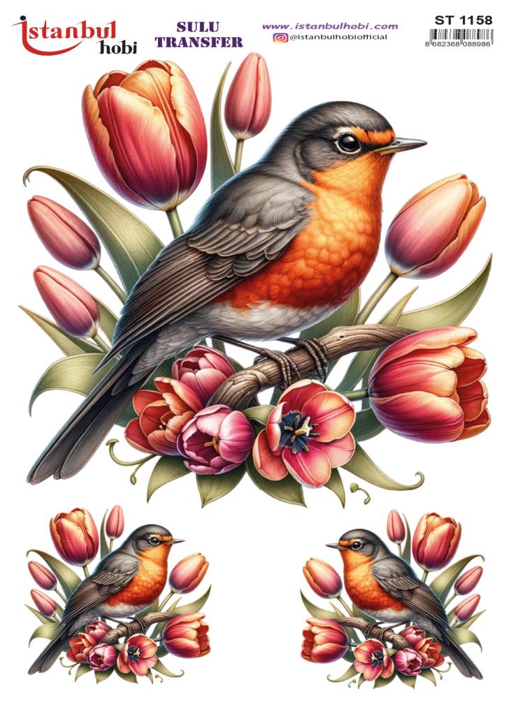 Sulu Transfer Kağıdı 25x35cm ST-1158