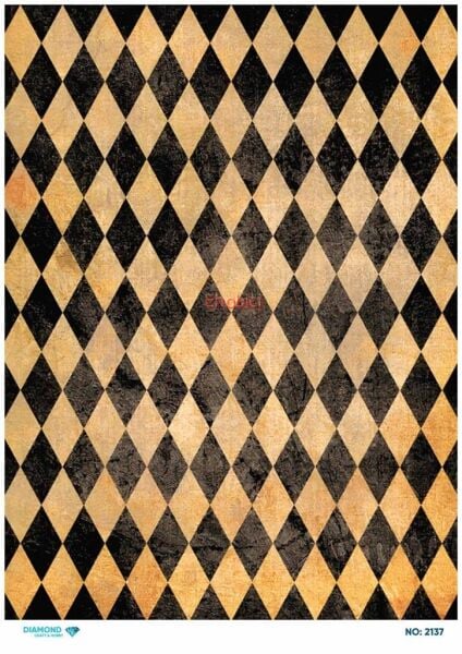 Diamond Pirinç Dekopaj Kağıdı - 2137