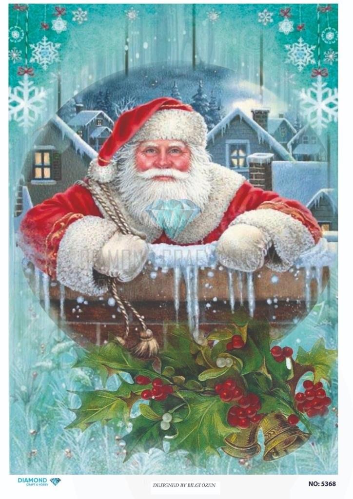 Diamond Pirinç Dekopaj Kağıdı - 5368