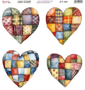 Kumaş Transfer Kağıdı 20x20cm KT-208