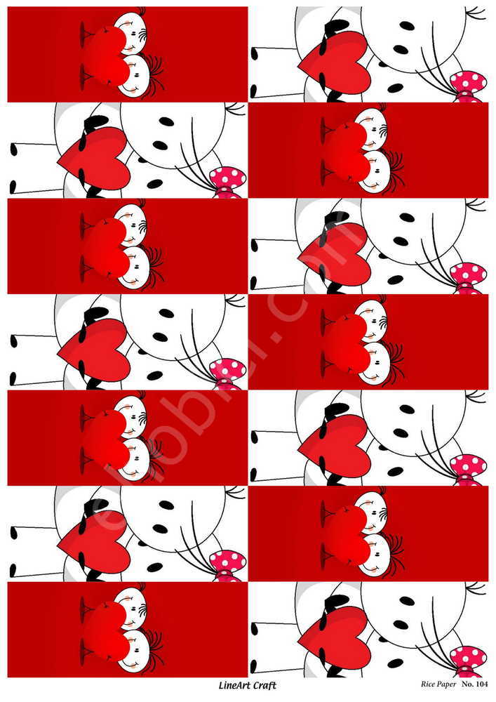 Model 104 - Pirinç Dekopaj Lineart Craft