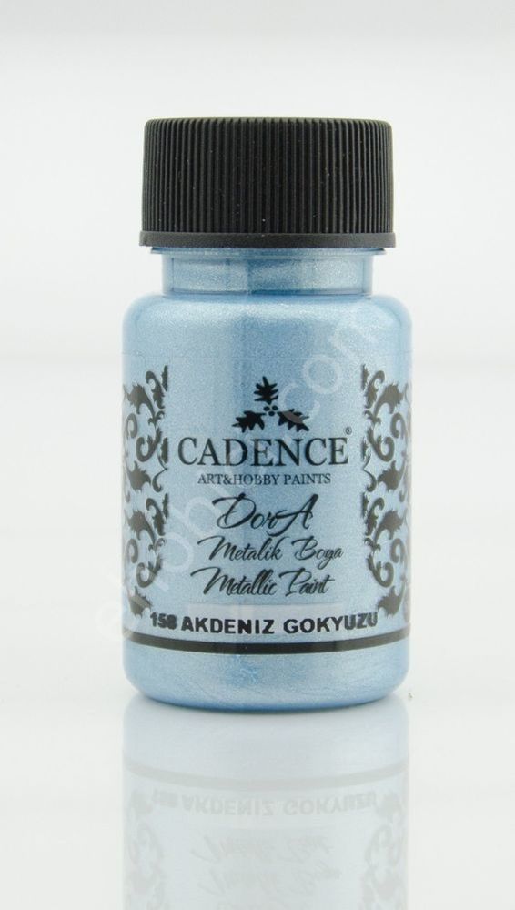 Cadence Dora Metalik Boya 158 Akdeniz Gökyüzü 50ML