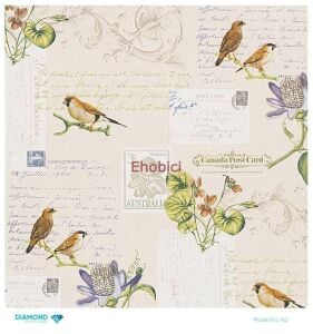 Diamond Pirinç Dekopaj Kağıdı - 162 - 30x30