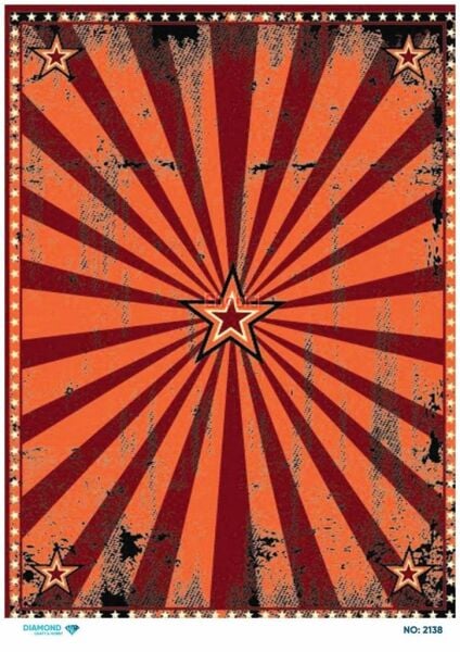 Diamond Pirinç Dekopaj Kağıdı - 2138