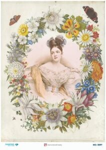 Diamond Pirinç Dekopaj Kağıdı - 3597