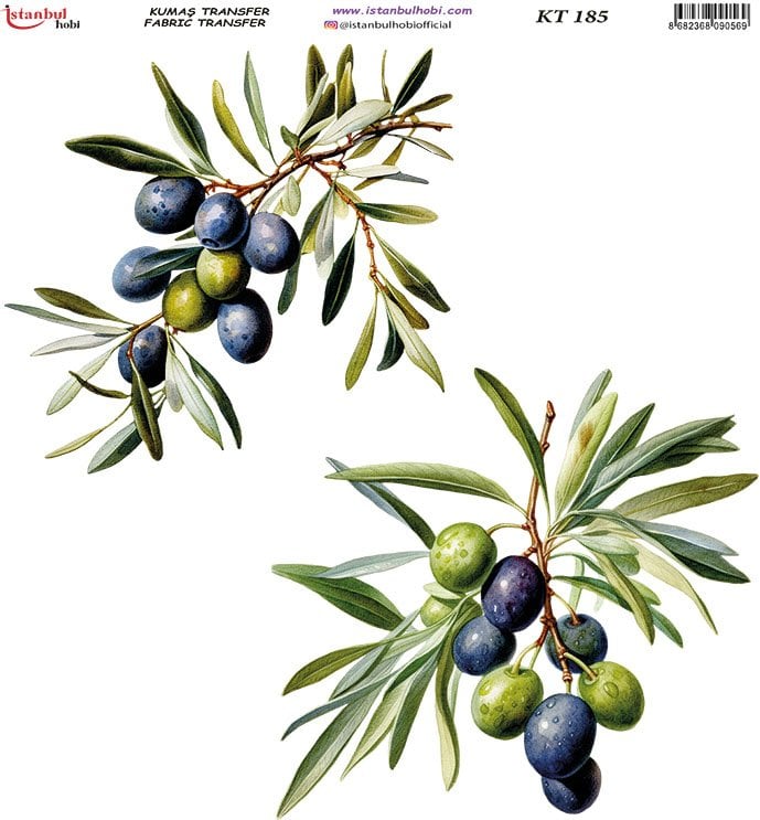 Kumaş Transfer Kağıdı 20x20cm KT-185