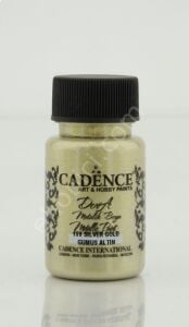 Cadence Dora Metalik Boya 159 Gümüş Altın 50ML