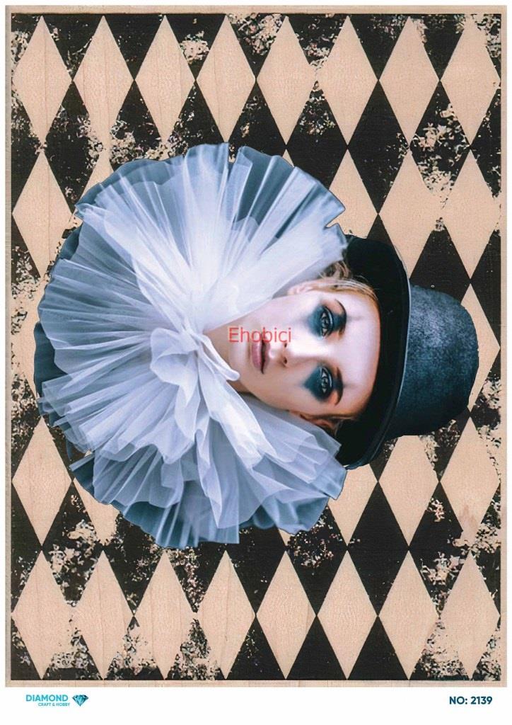 Diamond Pirinç Dekopaj Kağıdı - 2139