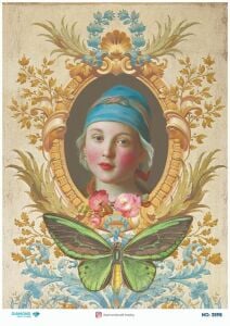 Diamond Pirinç Dekopaj Kağıdı - 3598