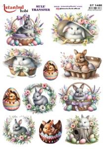 Sulu Transfer Kağıdı 25x35cm ST-1488