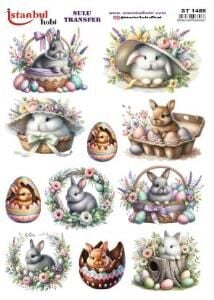 Sulu Transfer Kağıdı 25x35cm ST-1488