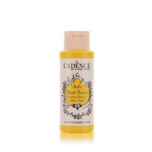 Cadence Style Mat Kumaş Boyası - 605 Sarı 59ml