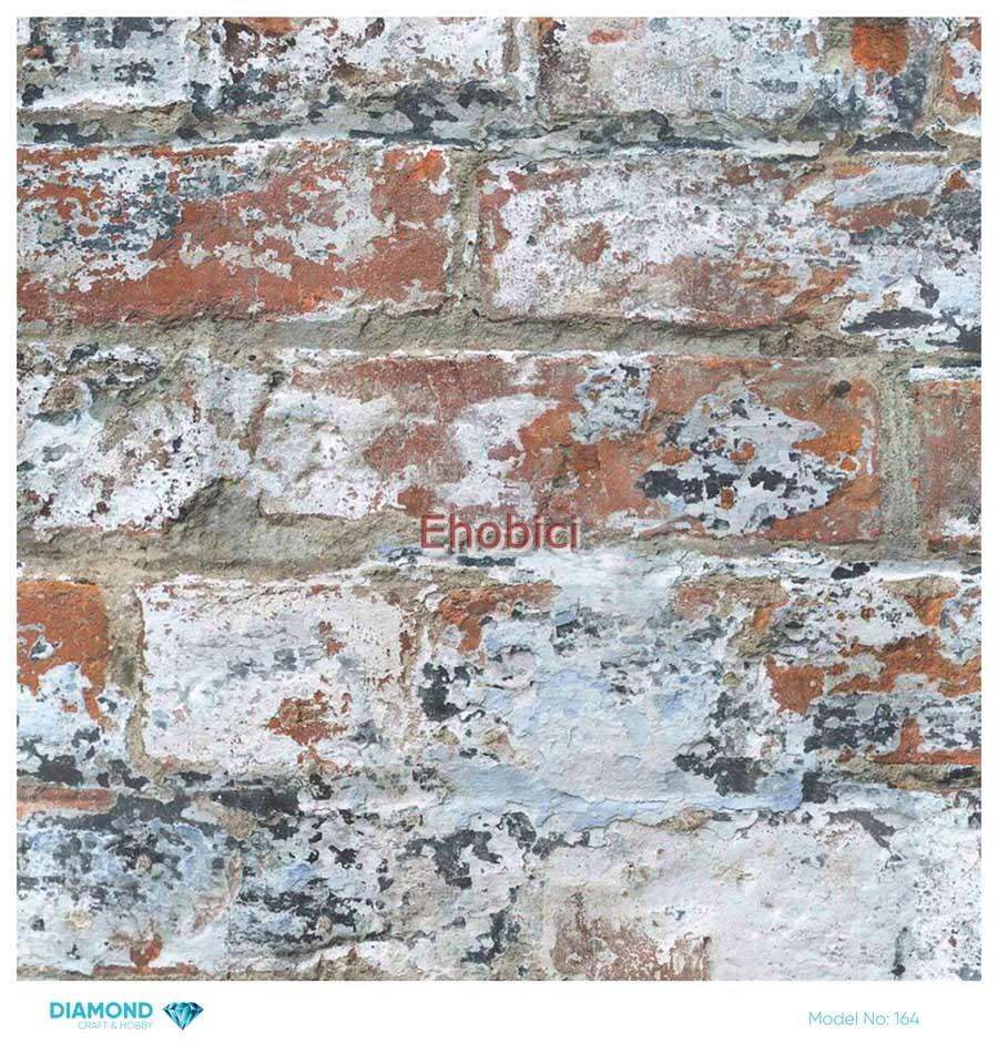 Diamond Pirinç Dekopaj Kağıdı - 164 - 30x30