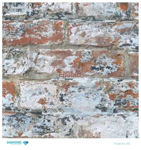 Diamond Pirinç Dekopaj Kağıdı - 164 - 30x30