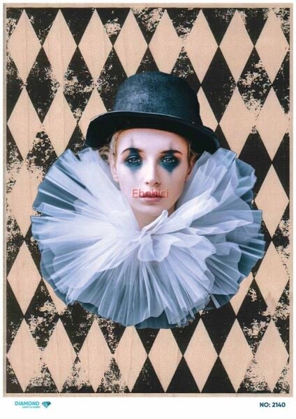 Diamond Pirinç Dekopaj Kağıdı - 2140