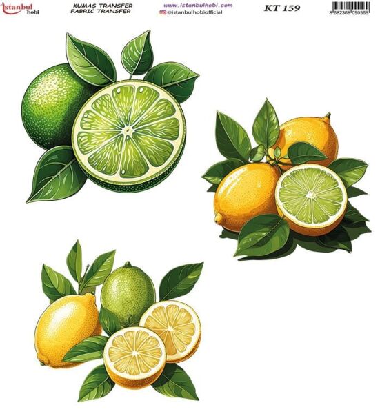 Kumaş Transfer Kağıdı 20x20cm KT-159