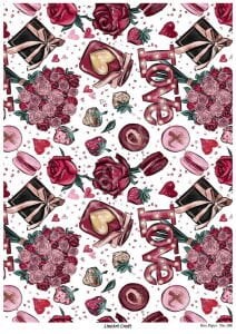 Model 108 - Pirinç Dekopaj Lineart Craft