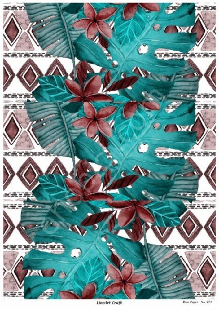 Model-973 - Pirinç Dekopaj Lineart Craft