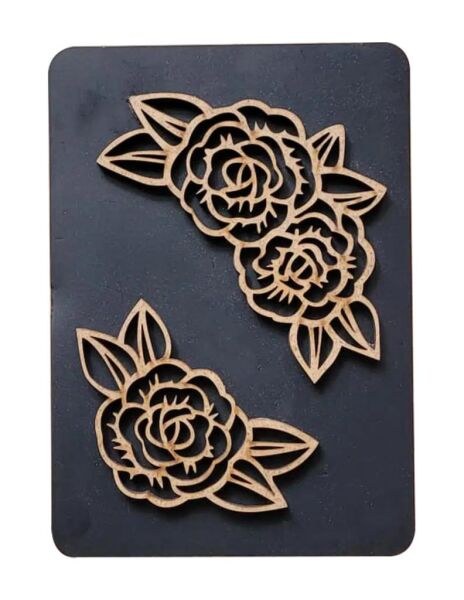 Queen Craft Set 01 Lazer Kesim (2 Parça) QC-01