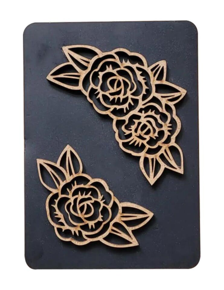 Queen Craft Set 01 Lazer Kesim (2 Parça) QC-01