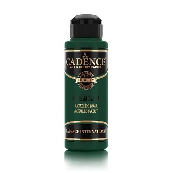 Cadence Akrilik Boya 9050 Zümrüt Yeşili Ahşap Boyası 120ML