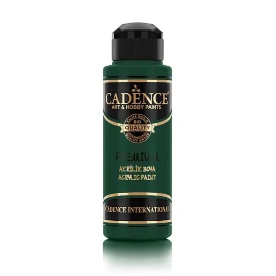 Cadence Akrilik Boya 9050 Zümrüt Yeşili Ahşap Boyası 120ML