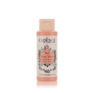 Cadence Style Mat Kumaş Boyası - 607 Açık Mercan 59ml