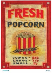 Diamond Pirinç Dekopaj Kağıdı - 2142