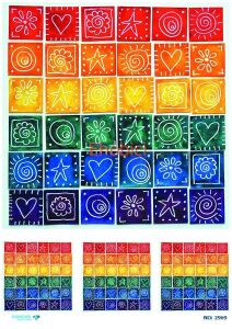 Diamond Pirinç Dekopaj Kağıdı - 2969