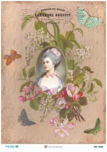 Diamond Pirinç Dekopaj Kağıdı - 3601