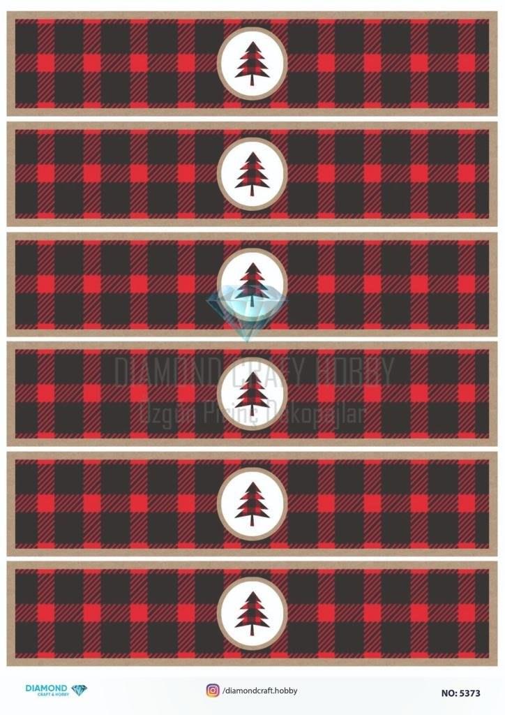 Diamond Pirinç Dekopaj Kağıdı - 5373