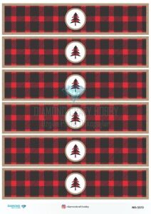 Diamond Pirinç Dekopaj Kağıdı - 5373